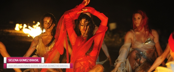 Day One of Selena Gomez Video Shoot for COME & GET IT