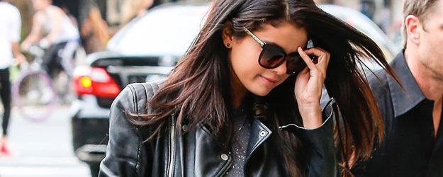 Selena Gomez Arriving At The Bowery Hotel
