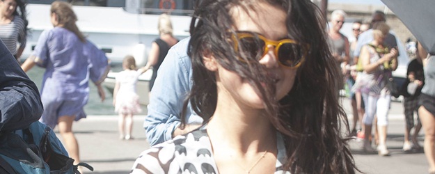 Selena Gomez and Cara Delevingne in port Saint Tropez