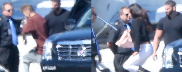 Love is in the Air as Justin Bieber Takes Selena Gomez Home to Canada - NO WEB USE