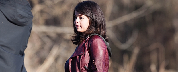 EXCLUSIVE: Selena Gomez bares her midriff on the set of 'The Revised Fundamentals of Caregiving' in White, GA