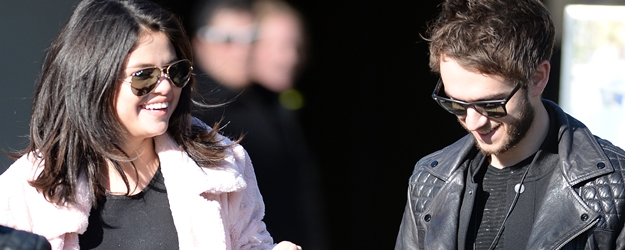 EXCLUSIVE: INF - Selena Gomez Leaves A Restaurant With New Boyfriend Zedd